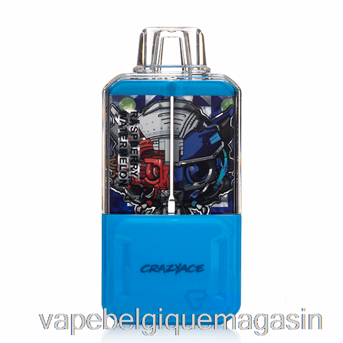 Vape Shop Bruxelles Crazyace B15000 Pastèque Framboise Jetable